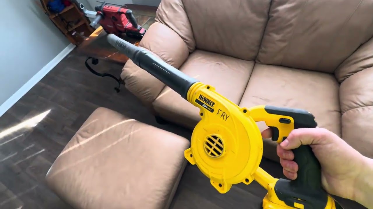 My review of the Dewalt job site blower