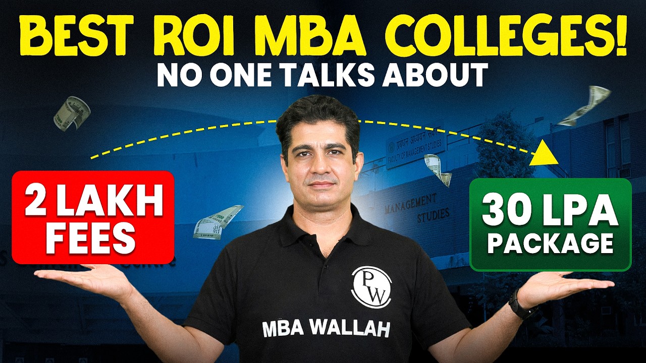 Best ROI MBA College in India | Top MBA Colleges with Low Fees & High Placement Packages | FMS Delhi