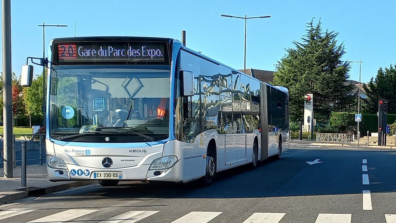 (FHD) 1 aller-retour sur la ligne 20 à bord d'un Citaro G Facelift et GC2 💥