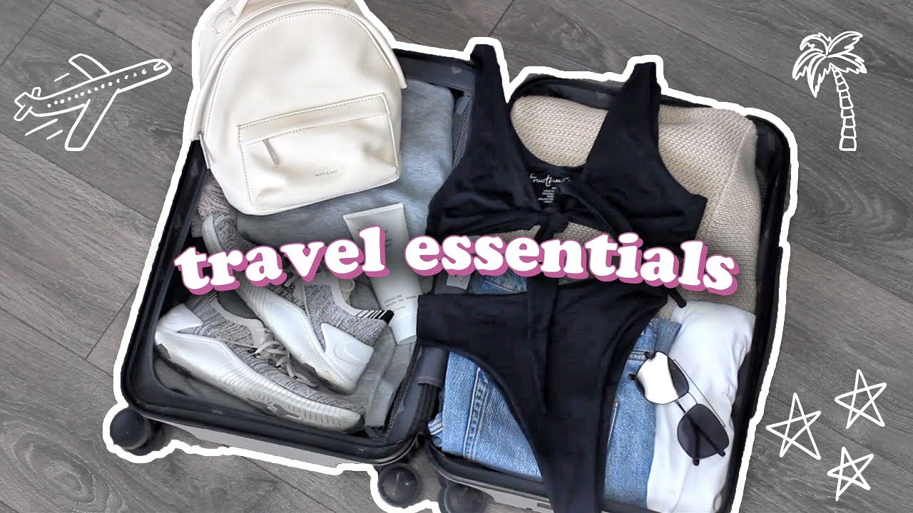 HOW I PACK MY SUITCASE ✈️ Travel Essentials