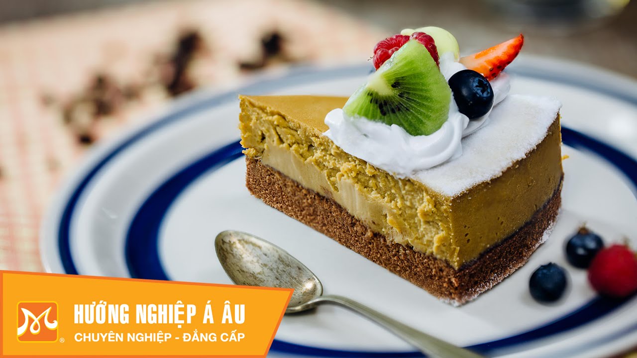 Cách làm bánh Capuchino Cheese Cake ấn tượng | Học làm bánh ngon