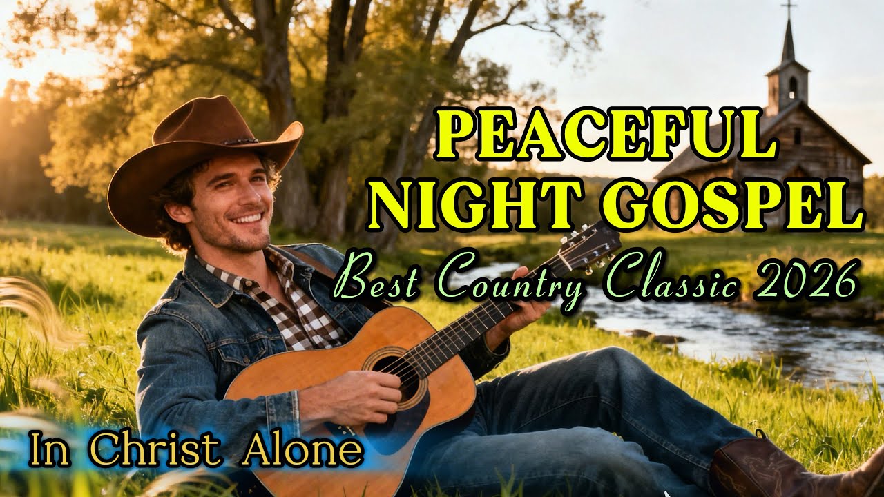 Peaceful Country Gospel Songs for the Night 🌙 Evening Worship & Sleep Prayer Music