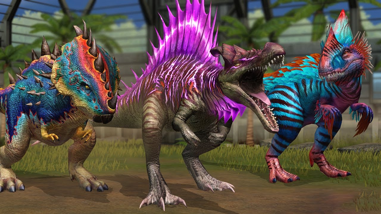 Ultimate Top 10 Dinosaurs In Jurassic World The Game - REVISITED!