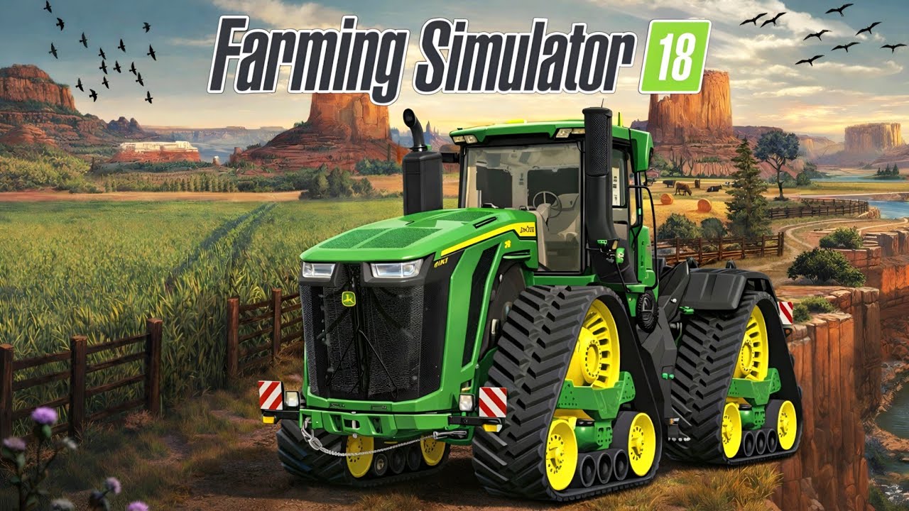 FS 18 Модифицированный новый трактор John Deere: геймплей | Farming Simulator 18: таймлапс #fs18