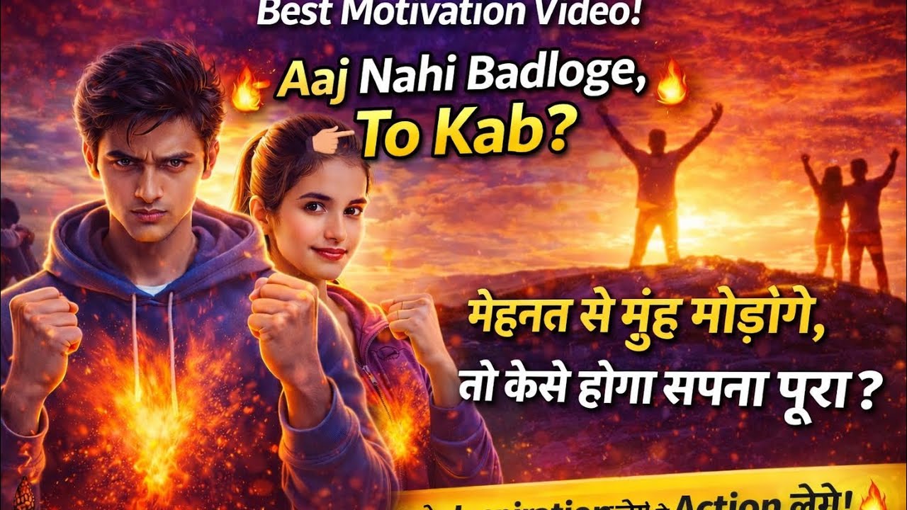 “सफलता उन्हें ही मिलती है,जो रुकते नहीं।💪🏆”#motivation #motivational #motivationalvideo #viral 