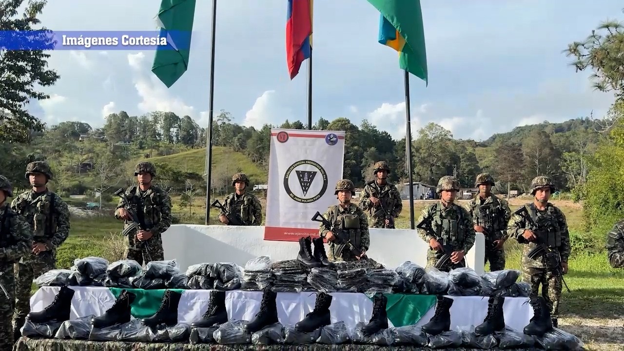 🛡️ Trabajo articulado por la seguridad: nueva dotación para el Ejército Guatapé 2026 🚀
