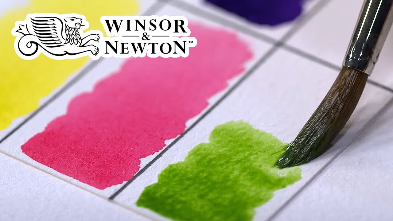 Unbox & Swatch - Winsor & Newton Cotman Pocket Floral Watercolor Set of 9
