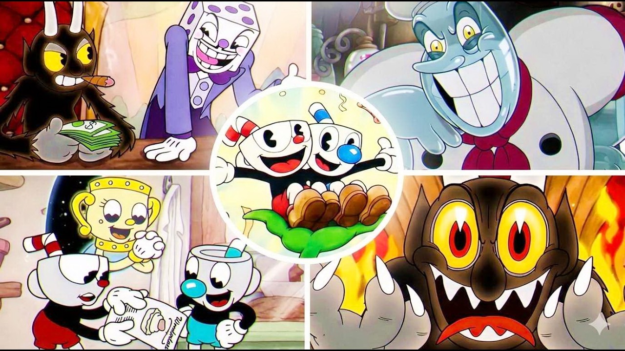 Cuphead — Все катсцены (Полный сюжет)