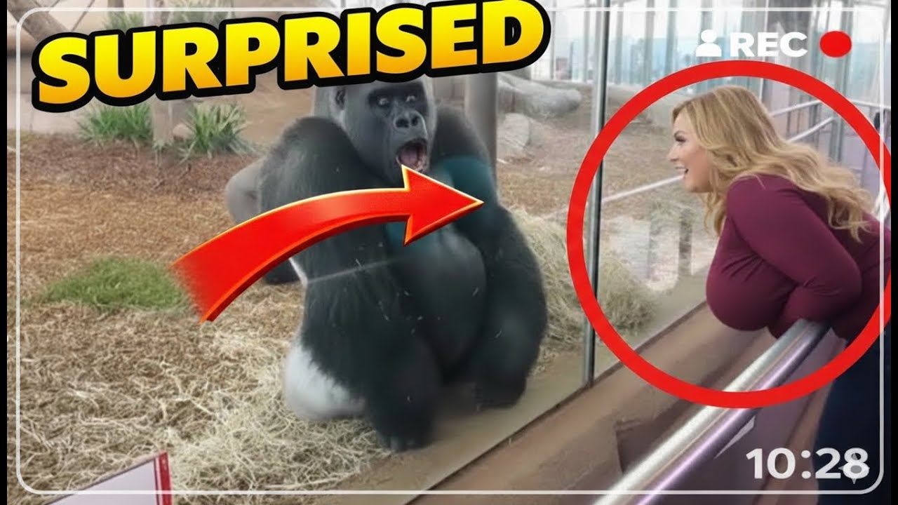 Unbelievable Gorilla Behavior | Incredible Human-Like Moments Caught on Camera