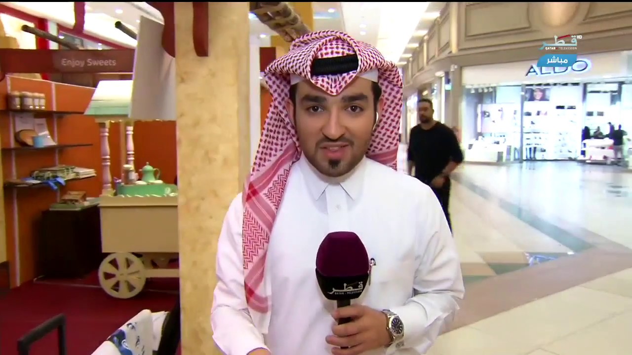 تغطية سلمان يوسف من مجمع حياة بلازا  #حياتنا #تلفزيون_قطر