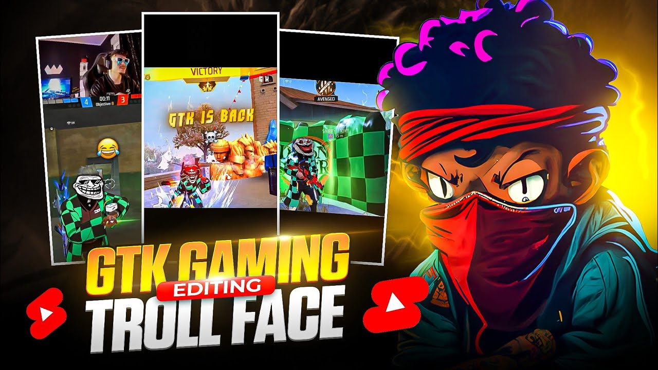 Viral Troll Face Editing Like @gtk111ff 🔥😱