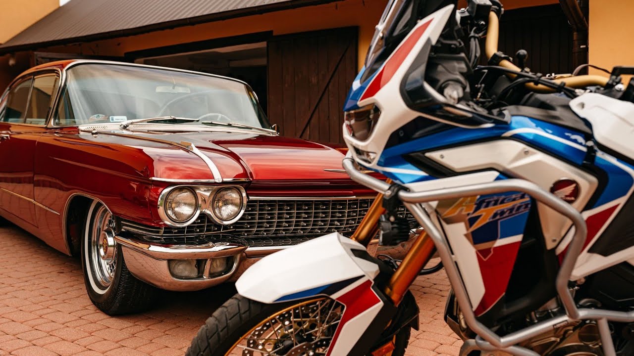 Honda CRF 1100 Africa Twin przygotowanie do przerwy zimowej po zakończonym sezonie.