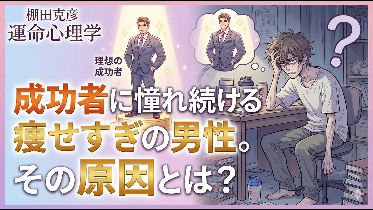 成功者に憧れ続ける痩せすぎの男性。その原因とは？｜運命心理学