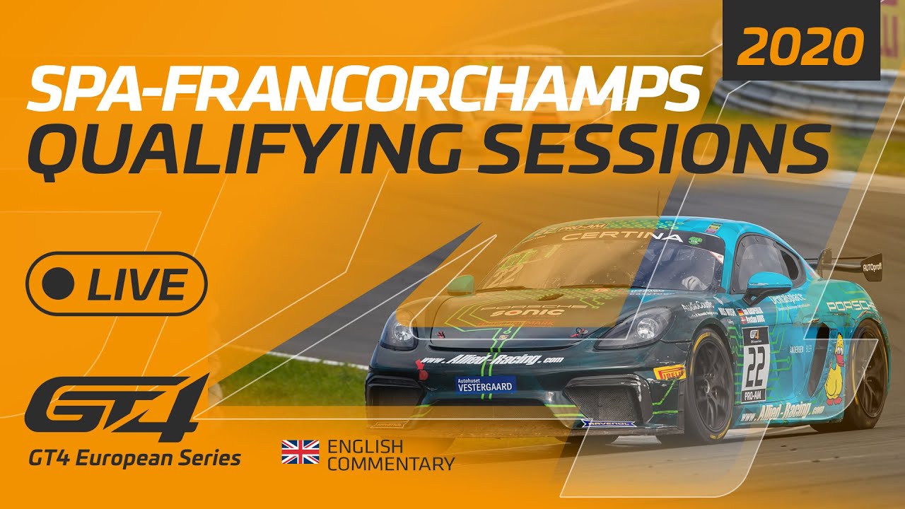 QUALIFYING - GT4 EUROPEAN SERIES - SPA 2020 - ENGLISH