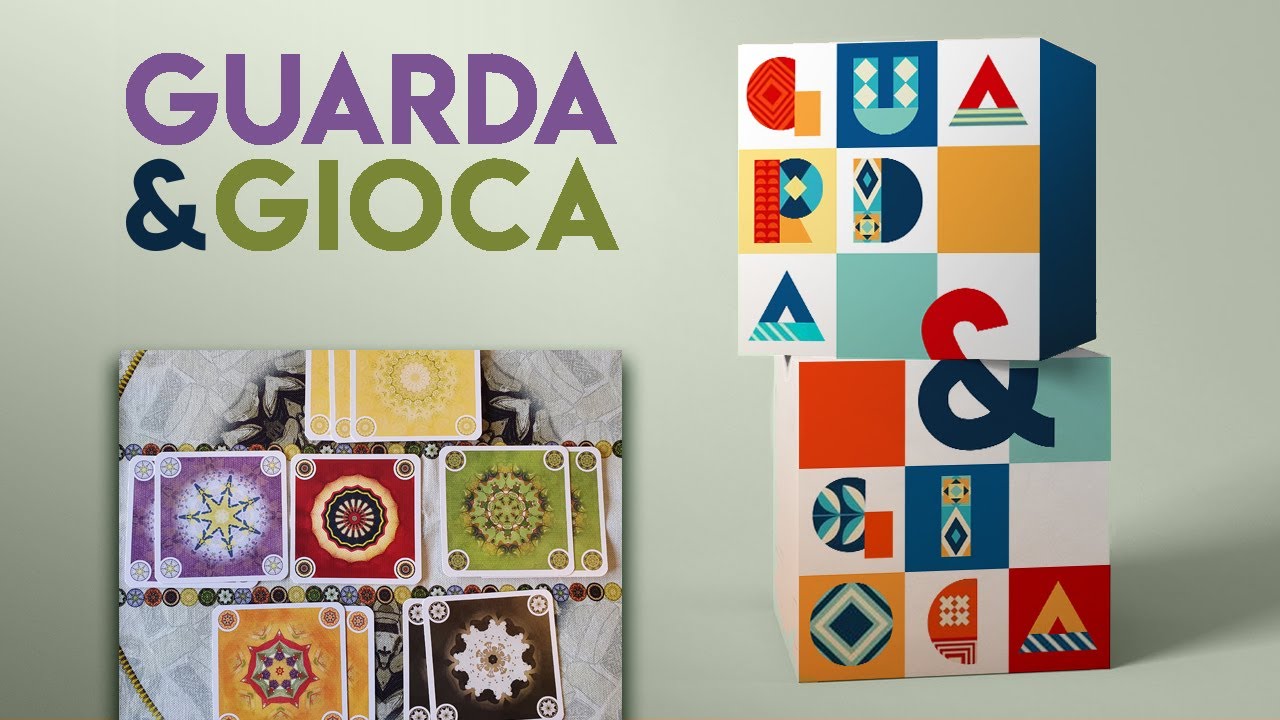 Mandala / Videotutorial - Il gioco di carte in cui si costruiscono mandala / Guarda&Gioca #7