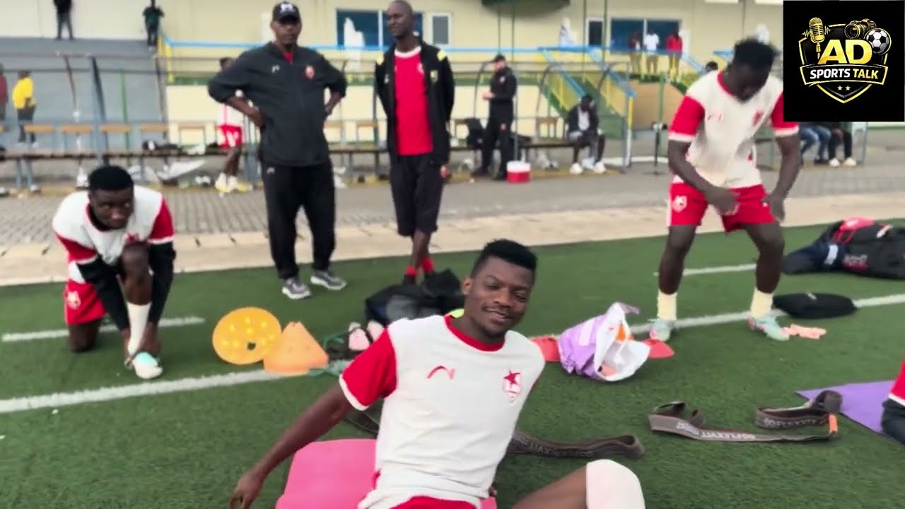 Ikipe ya Al merrikh sc yakoze imyitozo yayo yanyuma yitegura umukino uzayihuza Nikipe ya marine fc