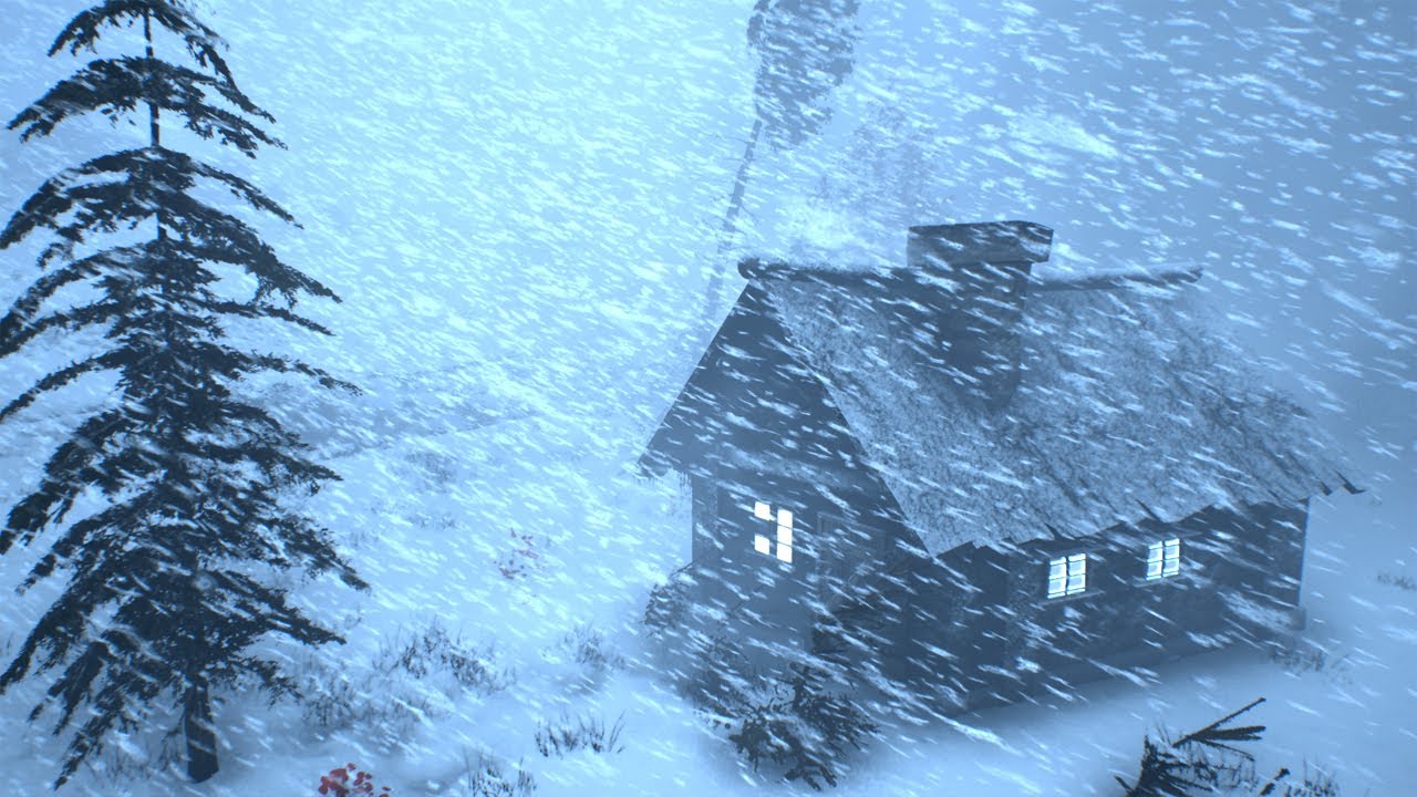 BRUTAL ALASKAN WINTER with EXTREME COLD and Blizzard for Sleeping | Frozen Frontier Night 2026