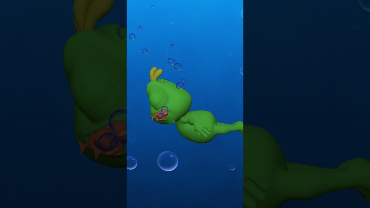 #short Migol sings with fish in his mouth.