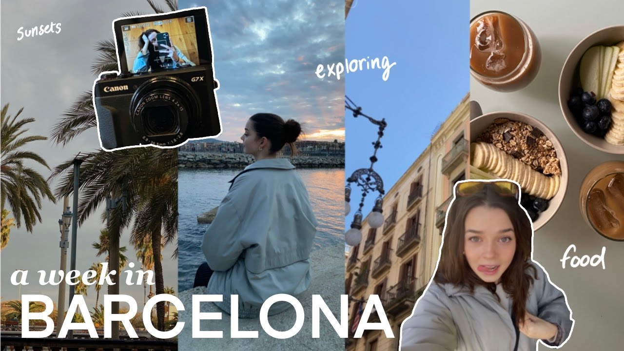 spontaner trip nach BARCELONA / vlog / exploring the city / food spots / Anna's Journal