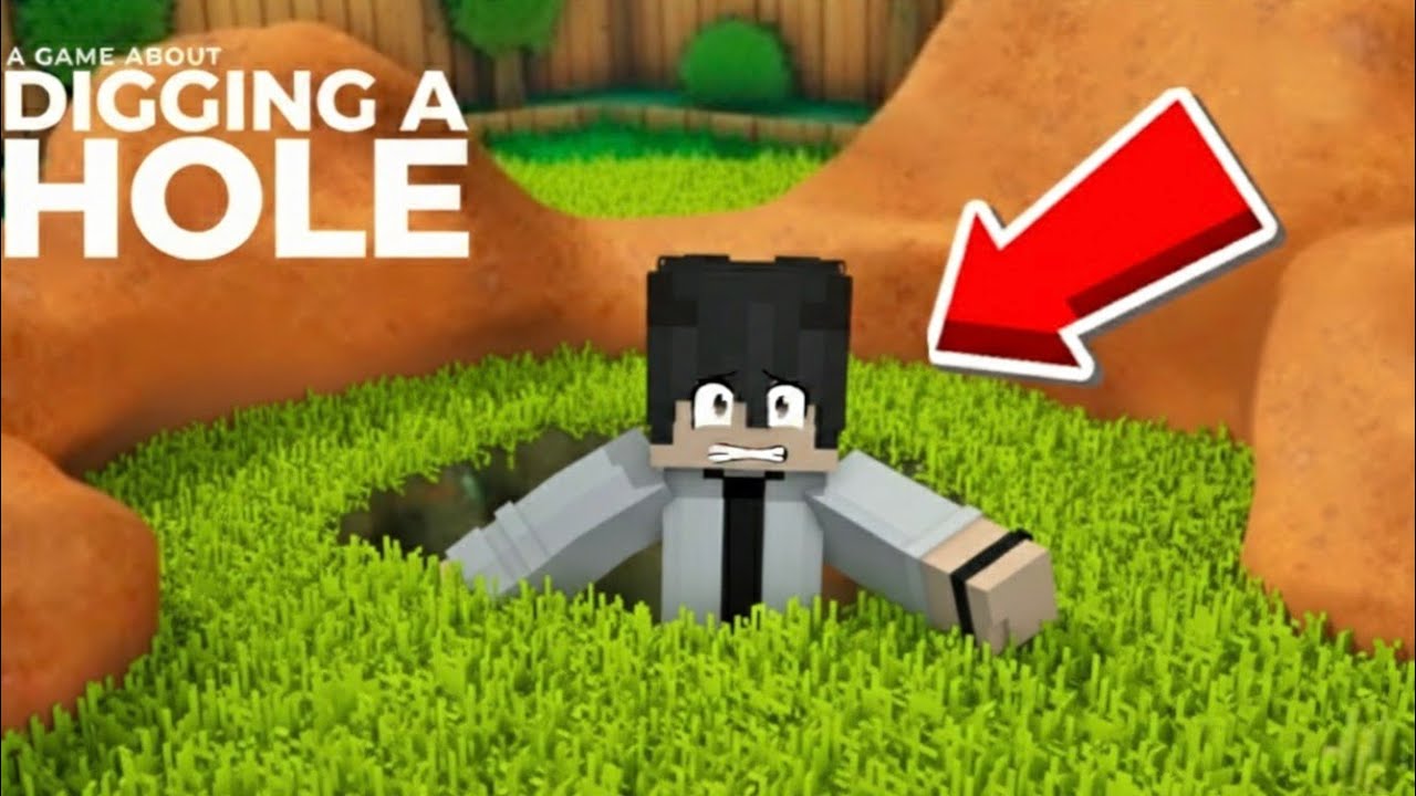 I PLAY GAME ABOUT DIGING A HOLE FOR THE FIRST TIME 😱