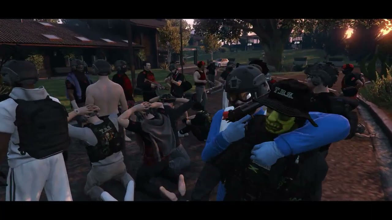 A O D MC Gang War AOD VS TBS #mrp #fivem #roleplay #gta