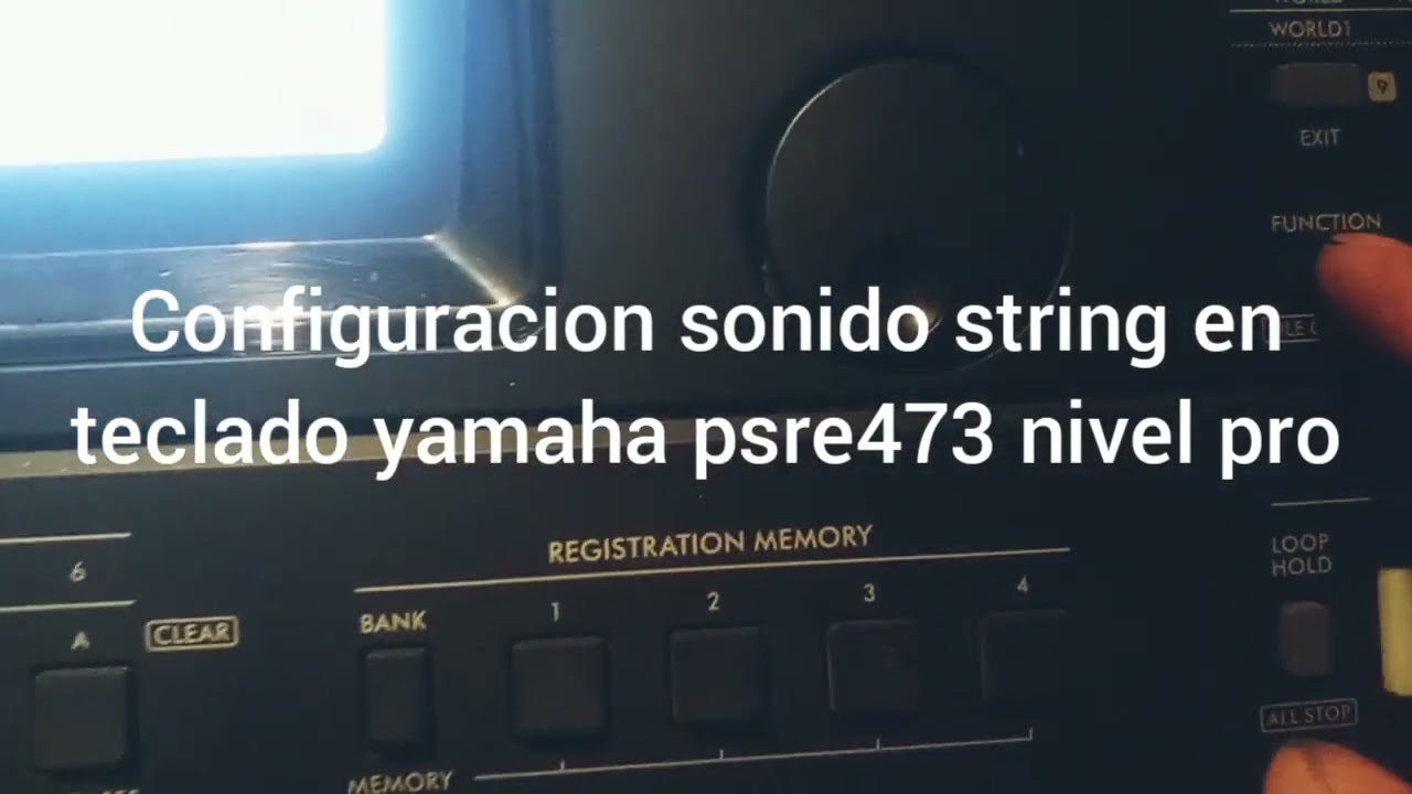 como configurar el sonido string en el teclado 473 - como todo un profesional &iexcl;bien explicado!