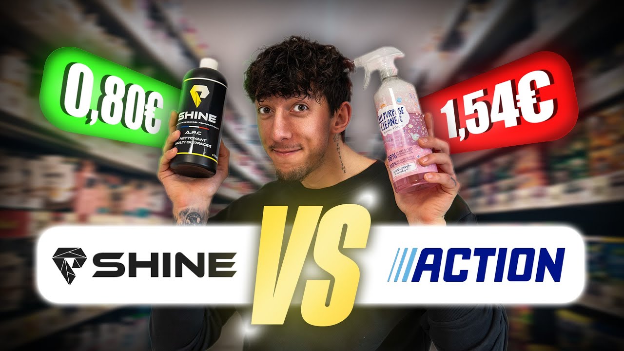 On TESTE le MEILLEUR produit ACTION ! | APC Shine VS APC Action