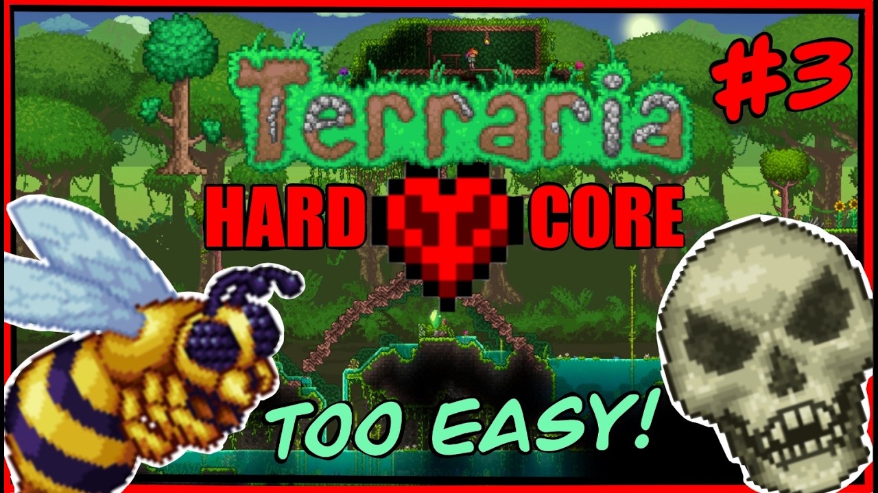 HARDCORE TERRARIA | Drunk World | Part 3