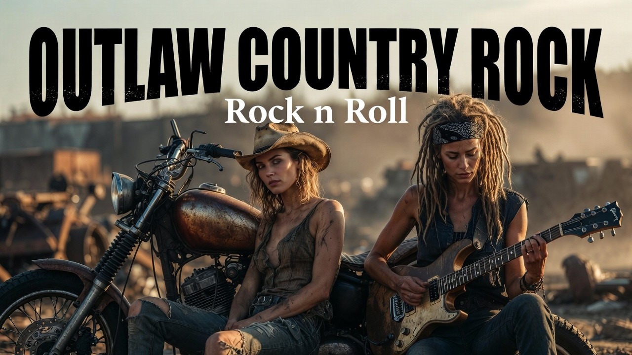 Outlaw Country Rock 🔥 Freedom in the Rearview 🎸 Country Rock Across the Highway