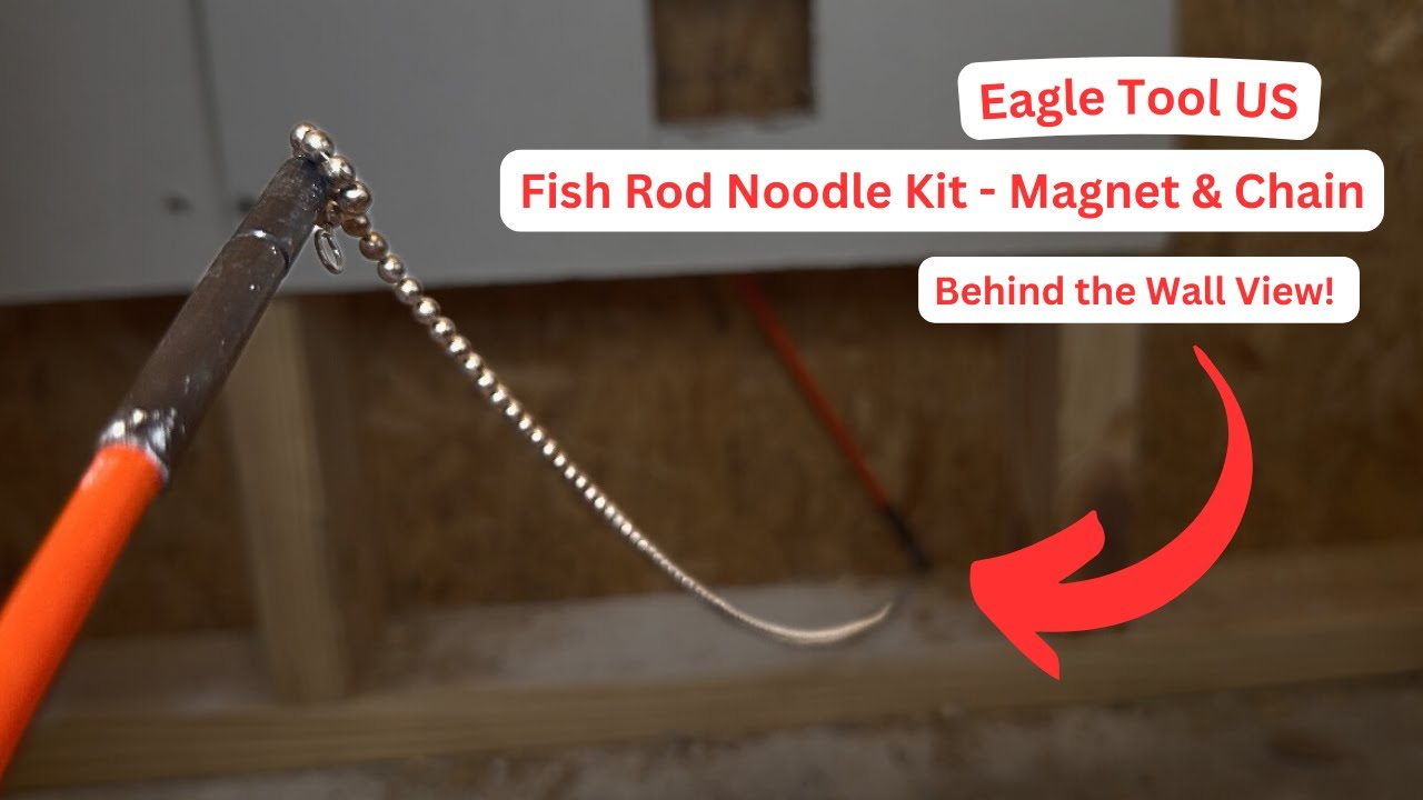 Game-Changer for Wire Pulling? 🧰 Eagle Tool ETF2508LN Rod Kit w/ LED Tip Reviewed!