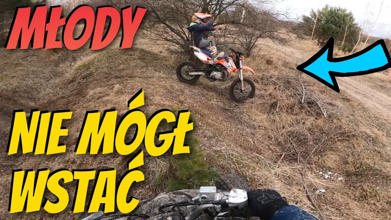 Groźny wypadek Młodego Dawida / Nie m&oacute;gł wstać po tej akcji / Młody się dorobił AJFONA /Test RFZ 125