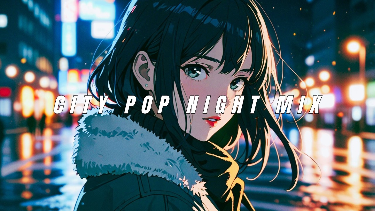 City Pop Night Mix — A Quiet Climax of Night | Relax, Study & Focus (Winter City Vibes)