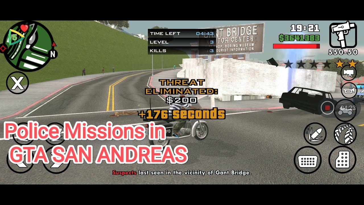 how to do Policeman mission in GTA San Andreas #gta v # gta 5