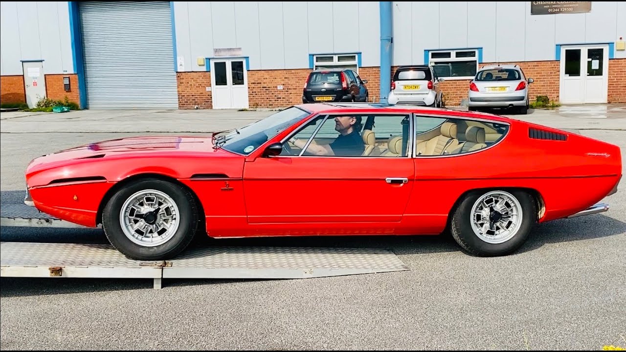 Забираю свой восстановленный Lamborghini Espada из мастерской Иэна Тиррелла. Часть 7.