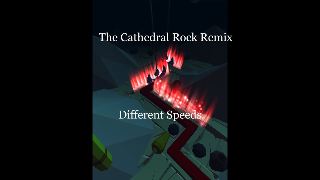 Dancing Line The Cathedral (Rock Remix) - Different Speeds