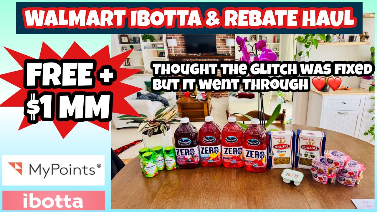 Покупки в Walmart через Ibotta и скидки - Пытаюсь использовать 2 скидки Ibotta.