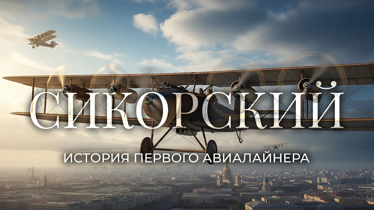 СИКОРСКИЙ - как РУССКИЙ инженер ДВАЖДЫ перевернул мир АВИАСТРОЕНИЯ