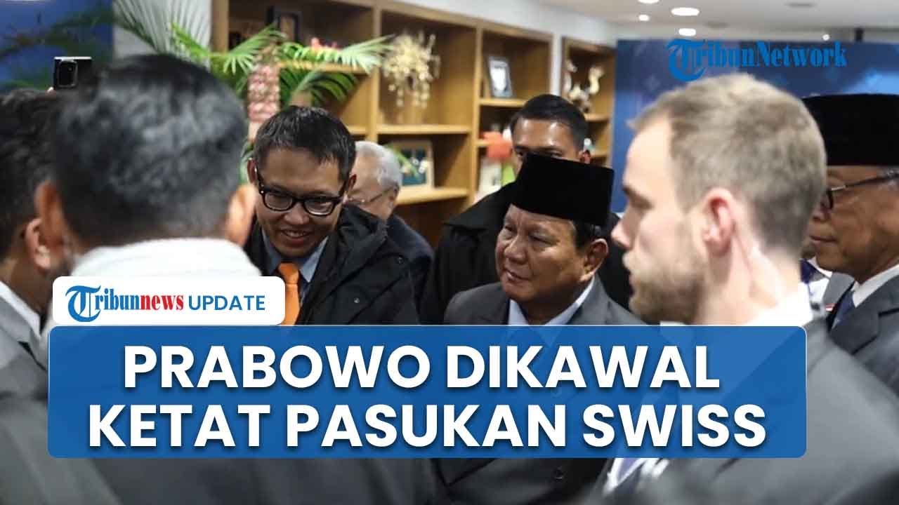 Pasukan Keamanan Swiss Kawal Ketat Prabowo selama World Economic Forum, Perkuat Penjagaan Paspampres