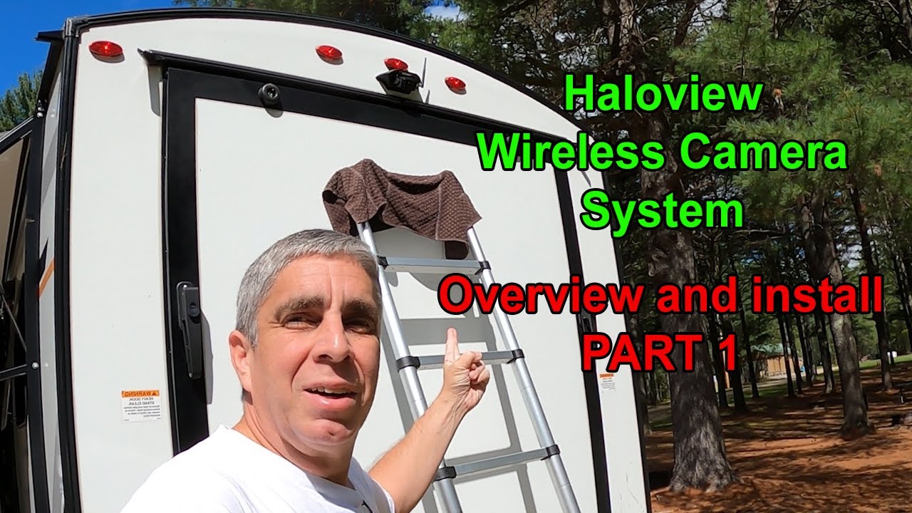 PT 1 Haloview Wireless RV Camera | Furrion Rearview Adapter | 7 inch 720p Wireless Range Dominator
