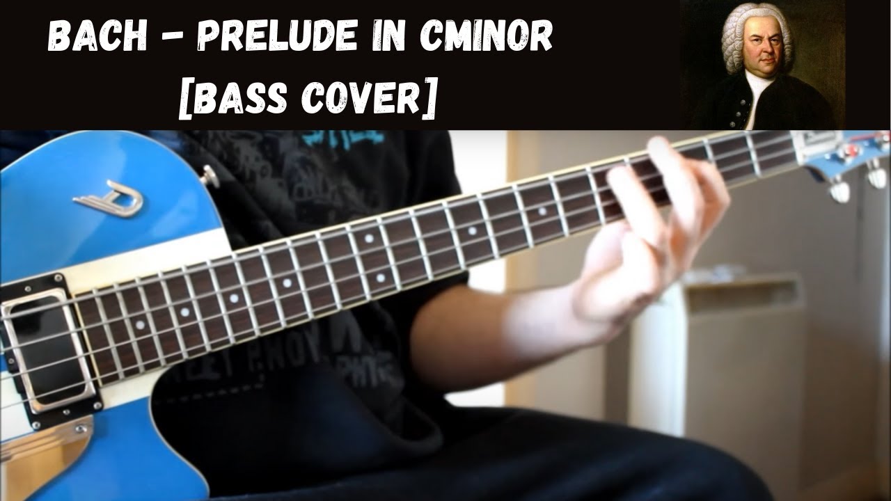 Bach - Prelude in Cminor (Bass Cover)