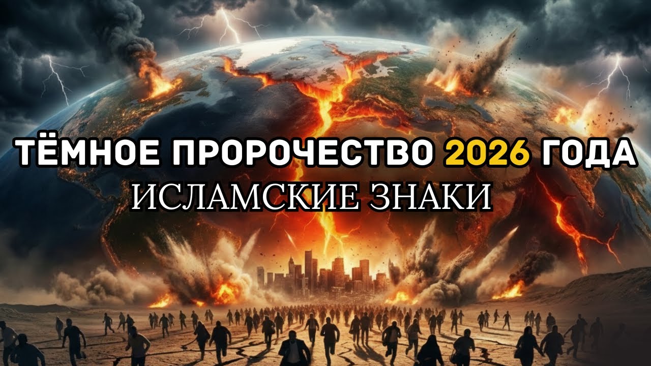 Исламские предсказания на 2026 год - Пророчество Пророка Мухаммеда (мир ему и благословение Аллаха)