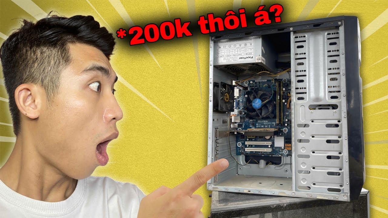 Bộ PC GAMING này chỉ có 200k?!