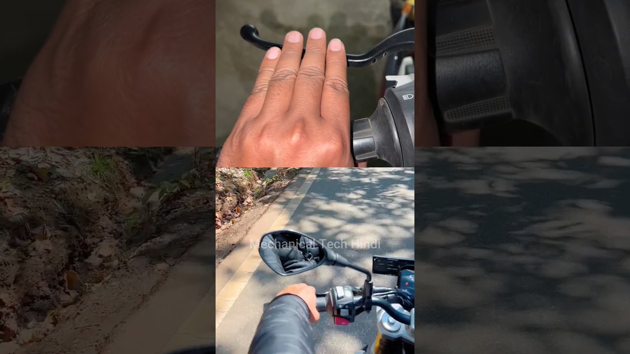 Downhill Motorcycle / Bike Riding Tips For Safe Riding #shorts