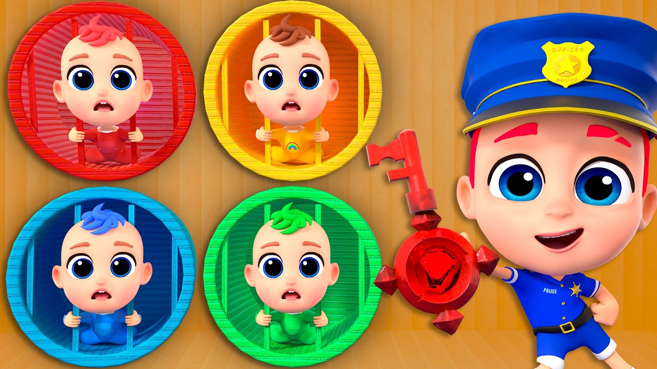 Kids Cardboard Adventure | Learn Jobs | Tinytots Nursery Rhymes & Kids Songs