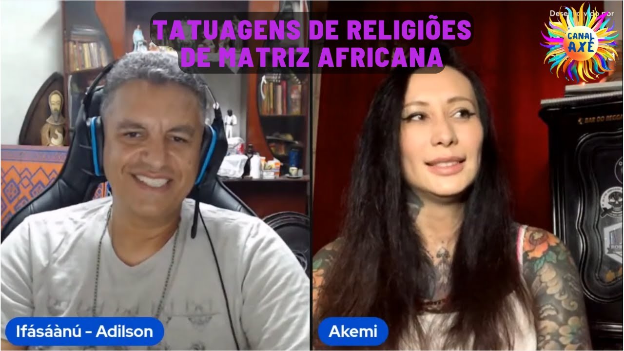 Akemi Higashi e as tatuagens das religiões de matriz africana