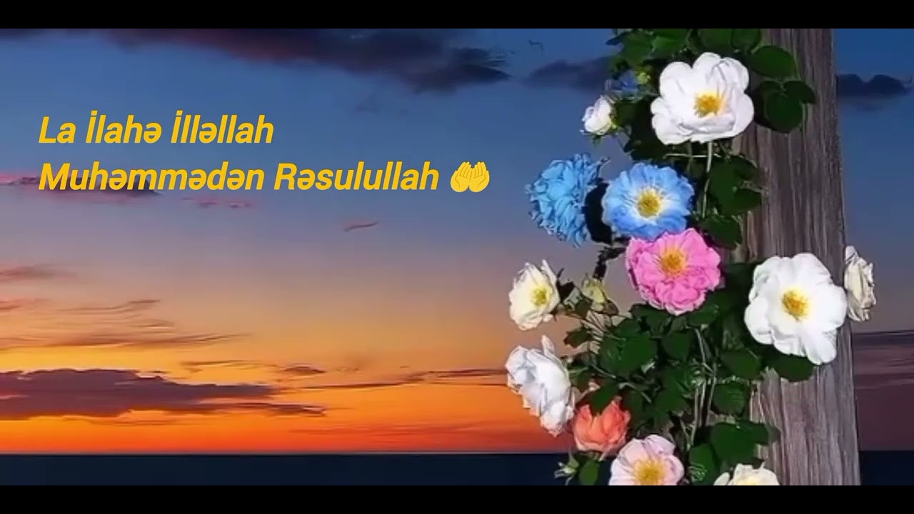 La ilahə illəllah, Muhəmmədən Rəsulullah 🌸 Qəlbə hüzur verən zikr