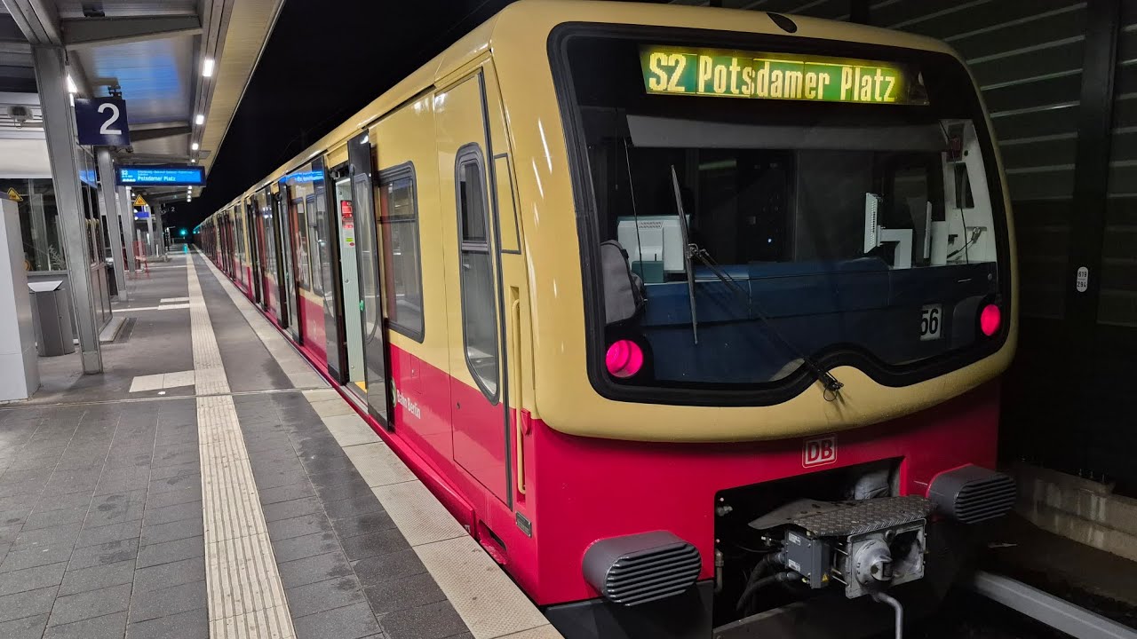 S-Bahn Berlin | Aussetzermitfahrt in der S2 von Lichtenrade bis Potsdamer Platz in der BR 482 601-2