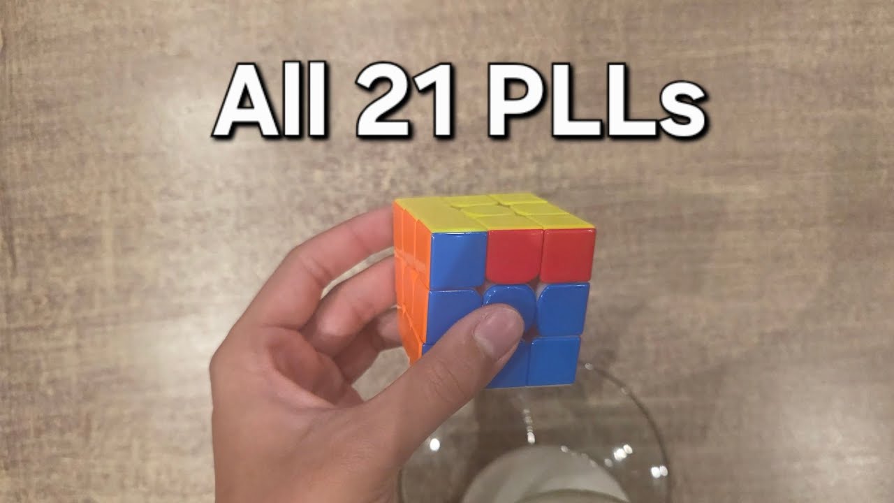 All 21 PLL algs 2026(my algs)[REMASTERED]