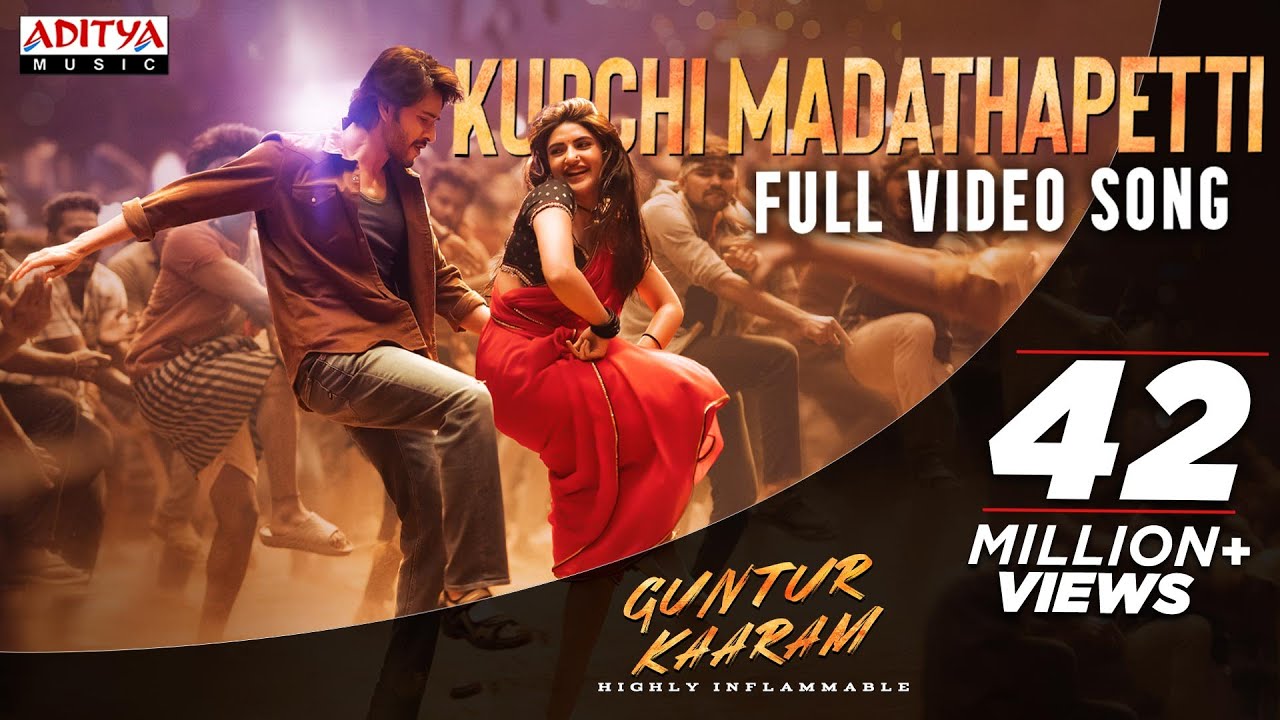 Kurchi Madathapetti (Tamil) Full Video Song | Guntur Kaaram |Mahesh Babu|Sreeleela|Trivikram |Thaman