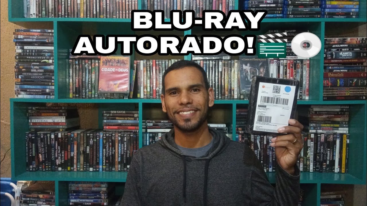 Primeiro Blu-ray autorado da coleção!🎬💿